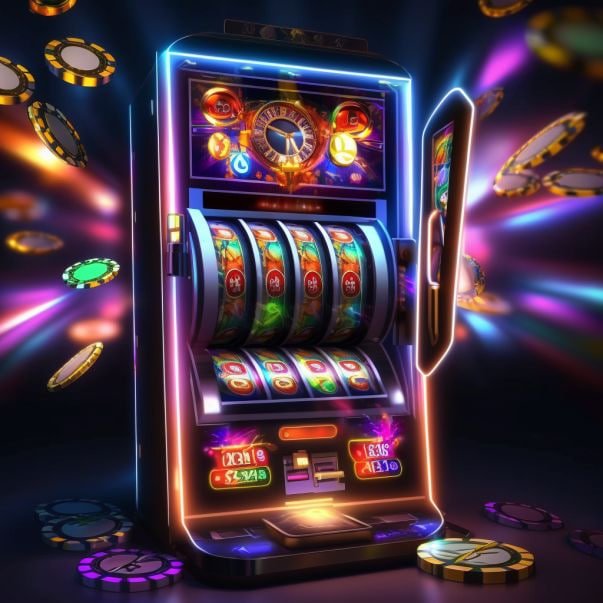 Tampilan game slot online ink706 – gulungan berputar dengan animasi jackpot yang memukau